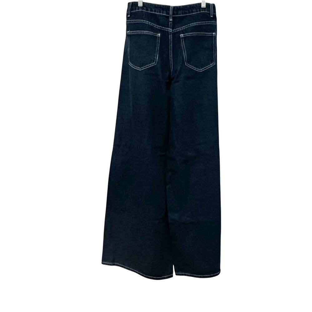 Lioness Women's Idol Denim Low Rise Wide Leg Jeans Blue Size XS NWT - Picture 7 of 12